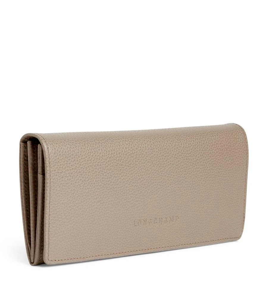 商品Longchamp|Leather Le Foulonné Continental Wallet,价格¥2356,第3张图片详细描述