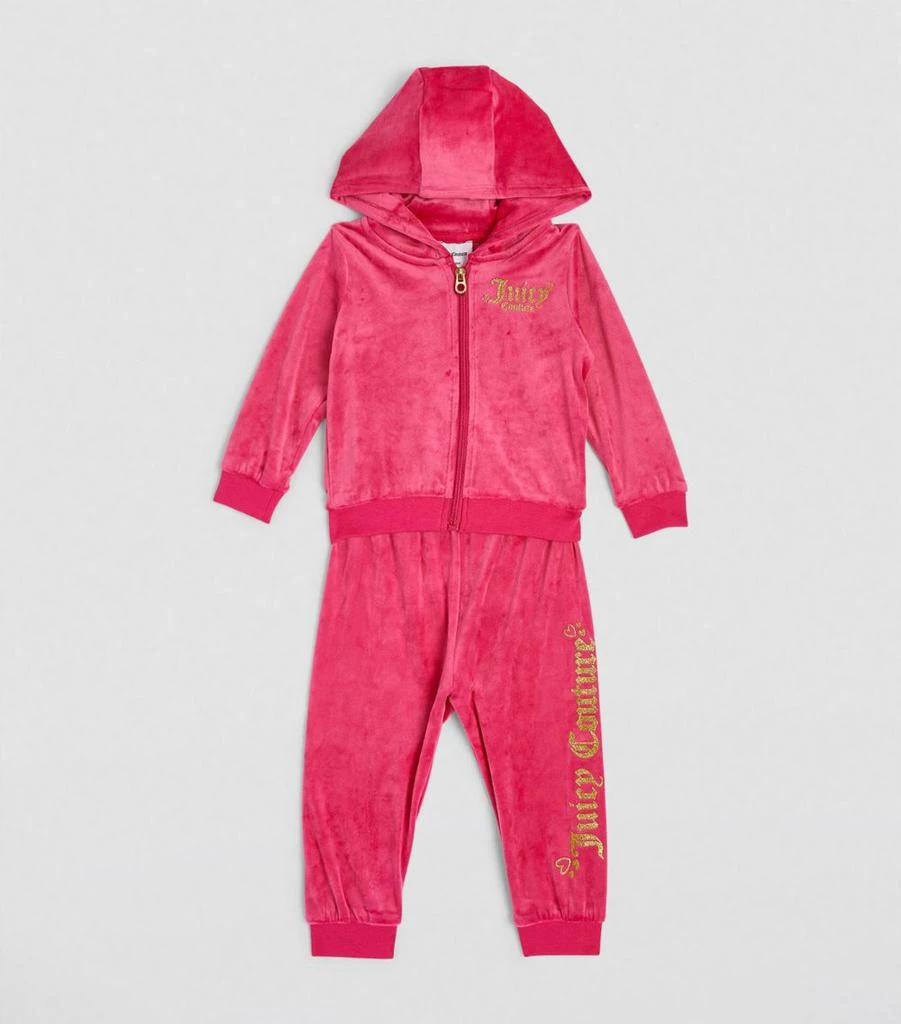 商品Juicy Couture|Velour Tracksuit (12-36 Months),价格¥605,第2张图片详细描述