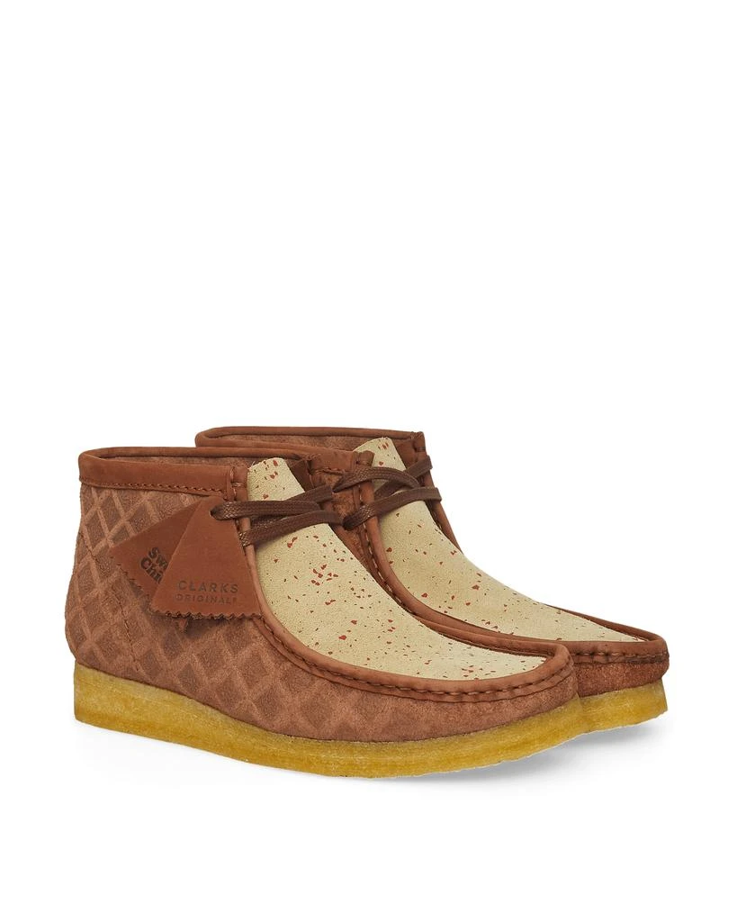 商品Clarks|Sweet Chick Wallabee Boots Brown,价格¥947,第2张图片详细描述