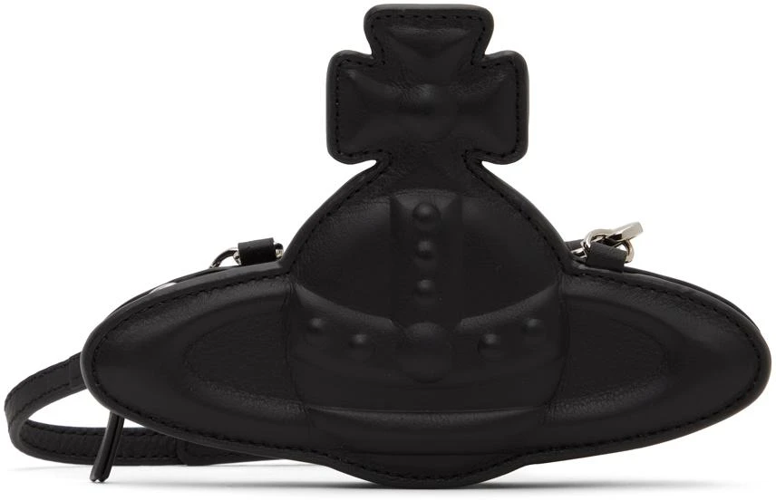商品Vivienne Westwood|Black Nano Orb Crossbody Bag,价格¥2615,第1张图片