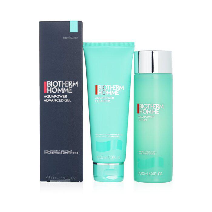 Biotherm 男士水动力3件套装：洁面乳 125ml + 爆水瓶 200ml + 保湿乳 100ml 3pcs+1bag商品第3张图片规格展示