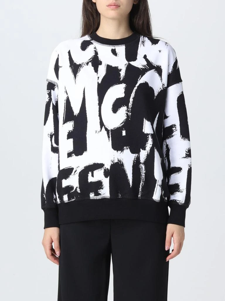 商品Alexander McQueen|Alexander McQueen women's sweatshirt with maxi logo,价格¥3264,第1张图片