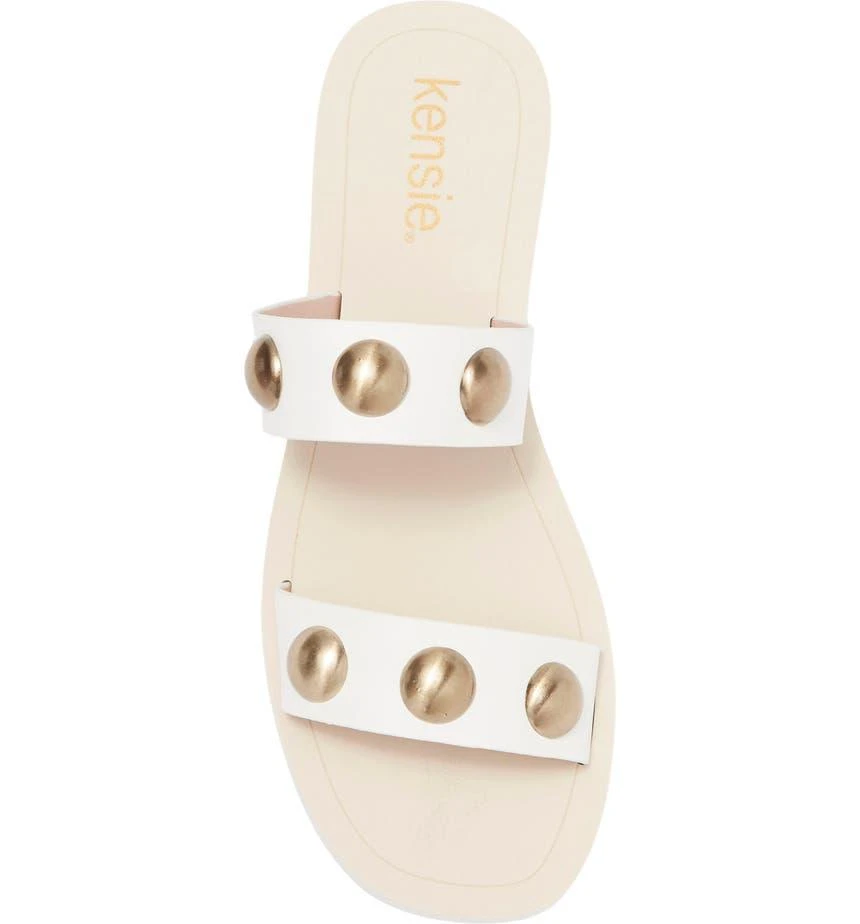 商品Kensie|Lenora Studded Slide Sandal,价格¥144,第5张图片详细描述