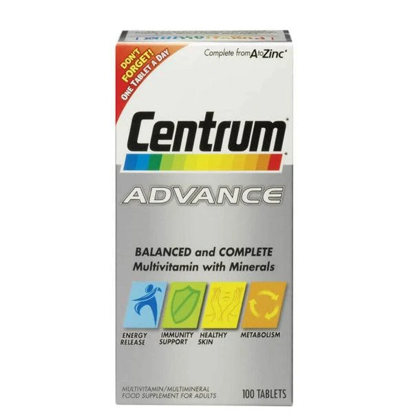 商品Centrum|Centrum Advance Multivitamin Tablets - (60 Tablets),价格¥87,第1张图片