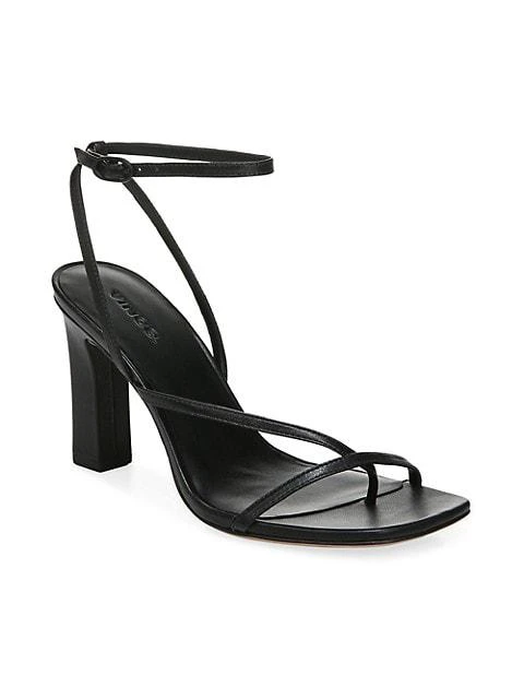 商品Vince|Qiana Strappy Leather Sandals,价格¥760,第2张图片详细描述