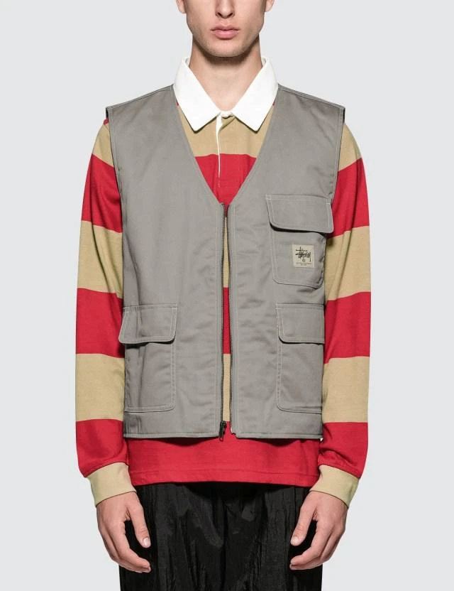 商品STUSSY|Poly Cotton Work Vest,价格¥1268,第1张图片