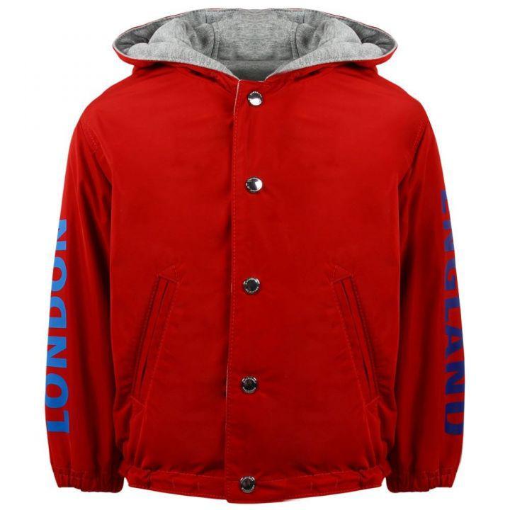 商品Burberry|Noah Jacket Bright Red,价格¥2557,第4张图片详细描述