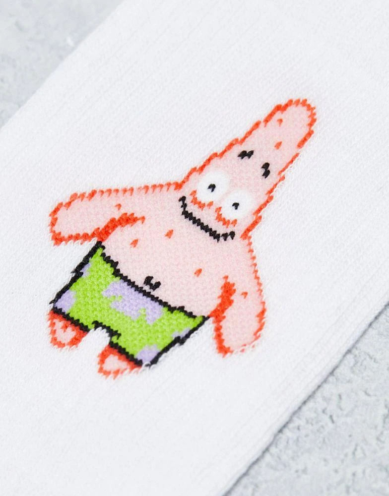 商品ASOS|ASOS DESIGN 3 pack sports socks with Spongebob, Gary and Patrick,价格¥139,第4张图片详细描述