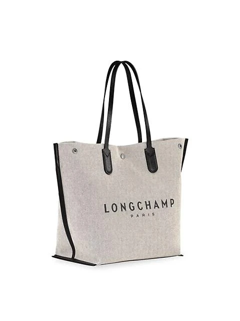 商品Longchamp|Essential Toile Open Tote,价格¥2886,第2张图片详细描述