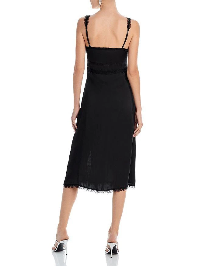 商品AQUA|Lace Trim Slip Dress - 100% Exclusive,价格¥219,第4张图片详细描述