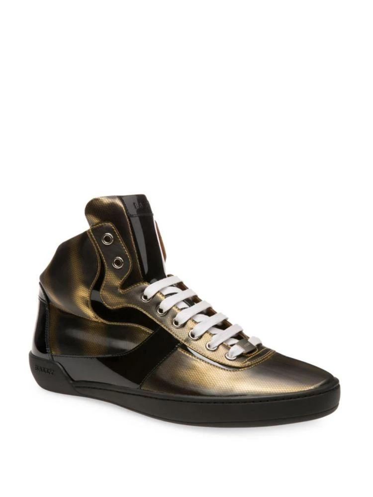 商品Bally|Eroy Cat Eye High Top Sneakers,价格¥1856,第1张图片