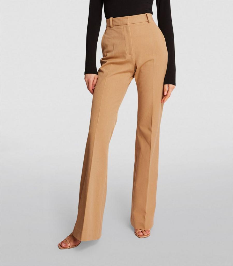 Melange Gabardine Stretch Tafira Trousers商品第3张图片规格展示