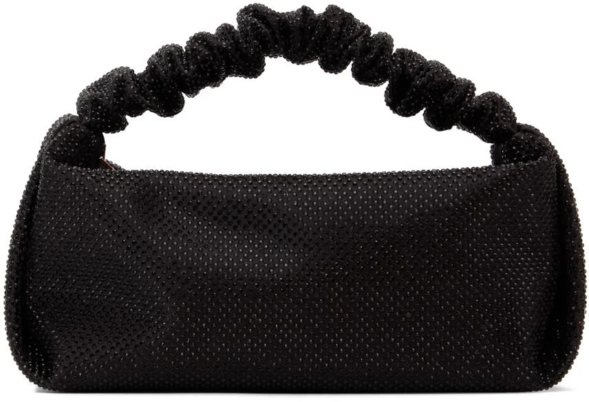商品Alexander Wang|Black Mini Scrunchie Bag,价格¥6308,第1张图片