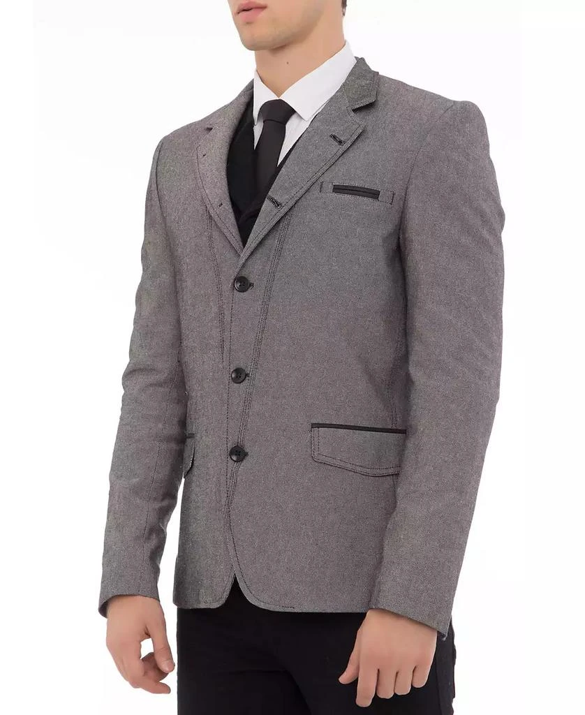 商品RON TOMSON|Men's Modern Symmetric Button Closure Sports Jacket,价格¥2596,第5张图片详细描述