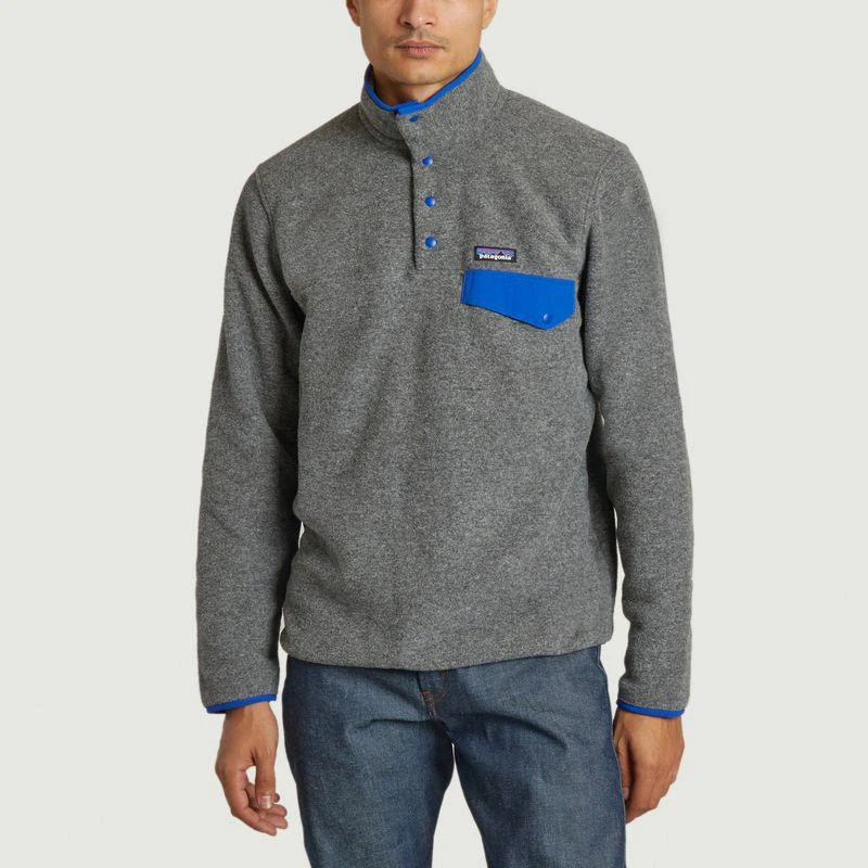 商品Patagonia|M's LW Synch Snap-T P/O Nickel w Passage Blue PATAGONIA,价格¥842,第1张图片