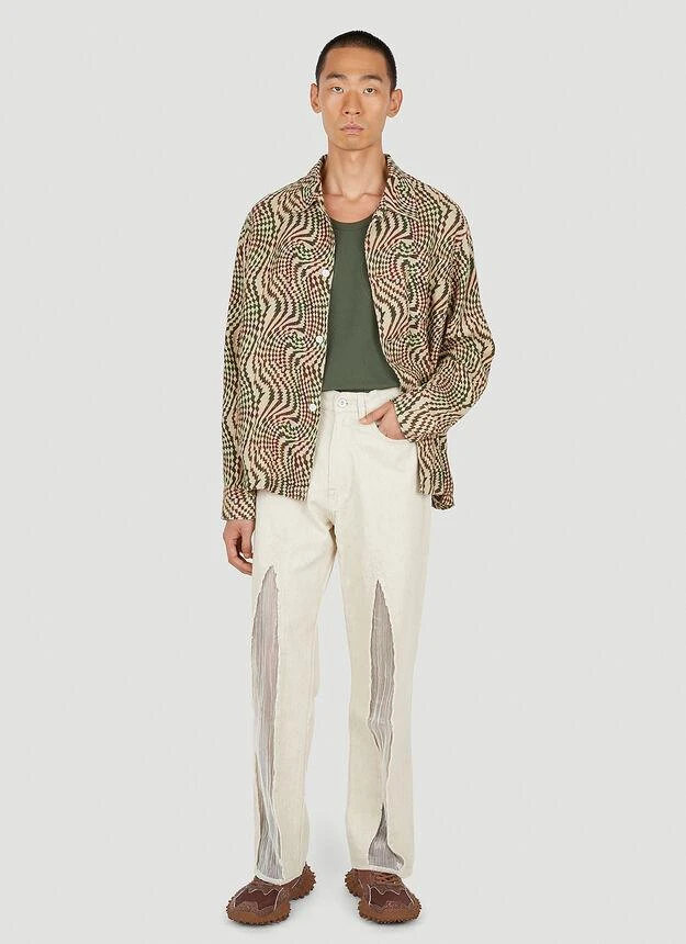 商品Our Legacy|Third Cut Slash Jeans in White,价格¥4073,第2张图片详细描述