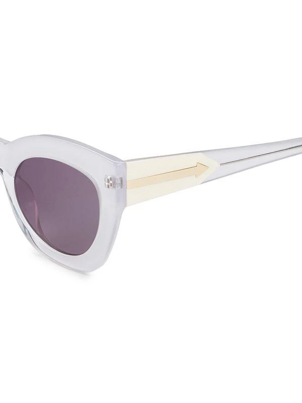 商品KAREN WALKER|Northern Lights 51MM Cat Eye Sunglasses,价格¥630,第3张图片详细描述