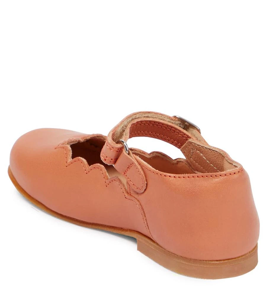 商品Petit Nord|Leather ballet flats,价格¥579,第3张图片详细描述