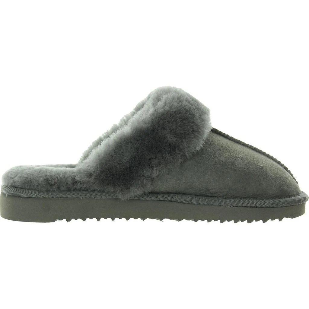 商品Dear Foams|Dearfoams Womens Sydney Leather Slip On Scuff Slippers,价格¥228,第5张图片详细描述