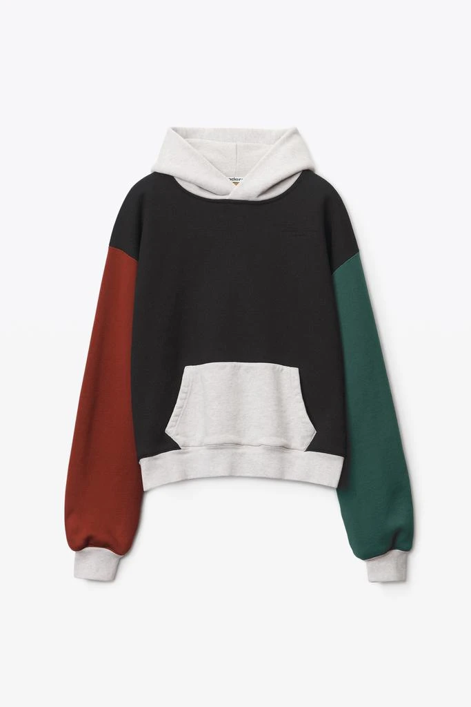 商品Alexander Wang|COLORBLOCK HOODIE IN TERRY,价格¥1490,第3张图片详细描述