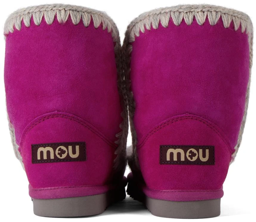 商品Mou|Kids Purple Ankle 18 Boots,价格¥1219,第2张图片详细描述