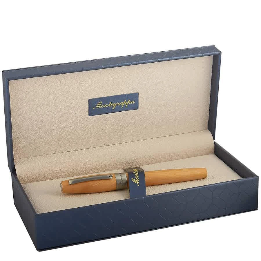 商品Montegrappa|Heartwood Olive Wood and Stainless Steel Rollerball Pen ISFOWRIO,价格¥1411,第3张图片详细描述