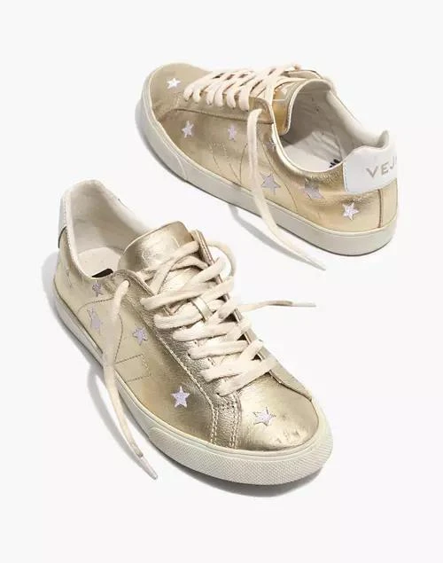 商品Madewell|Madewell x Veja™ Esplar 星星刺绣休闲鞋,价格¥478,第1张图片