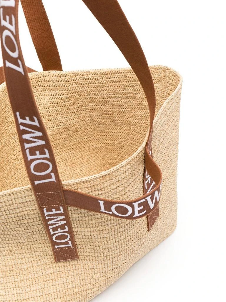 商品Loewe|LOEWE - Fold Shopper Raffia Tote Bag,价格¥9433,第2张图片详细描述