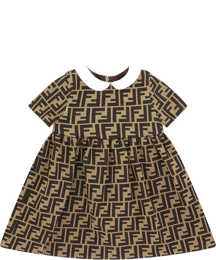商品Fendi|Fendi Kids FF Motif Dress,价格¥3945,第1张图片