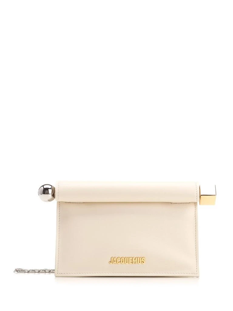 商品Jacquemus|Jacquemus La Petite Pochette Logo Plaque Crossbody Bag,价格¥4893,第1张图片