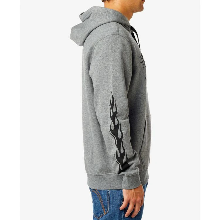 商品Fox|Men's Flame Logo-Print Fleece Hoodie,价格¥404,第2张图片详细描述