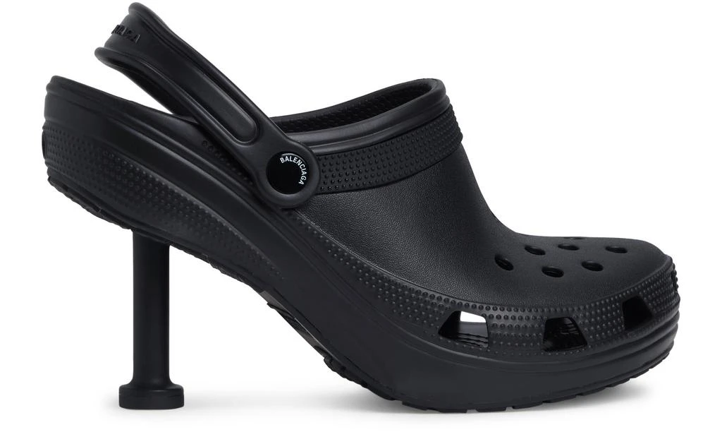 商品Balenciaga|Crocs™ Madame 80 mm 穆勒鞋,价格¥5427,第1张图片
