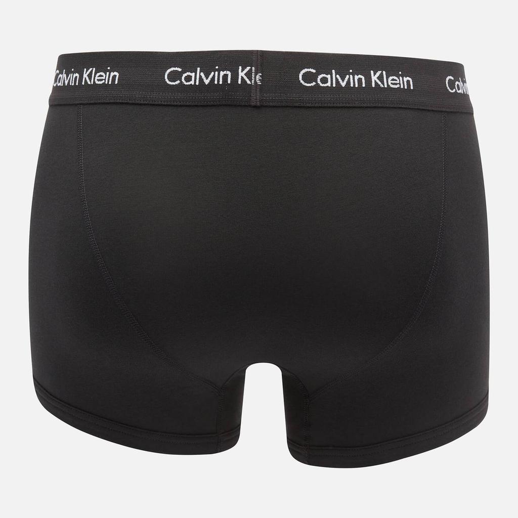 Calvin Klein Men's Modern Essentials Trunks - Black商品第2张图片规格展示