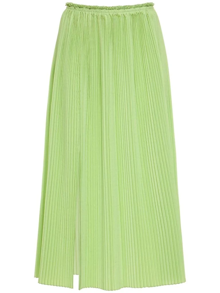 商品Rosie Assoulin|Varina Pleated Poplin Midi Skirt,价格¥1579,第1张图片