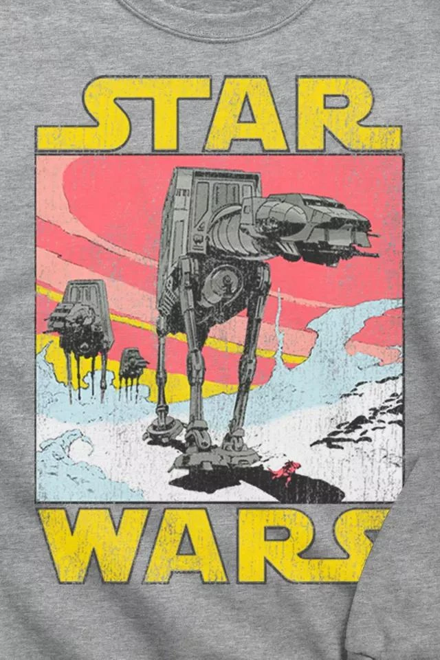 商品Urban Outfitters|Star Wars AT-AT Sunset Crew Neck Sweatshirt,价格¥189,第2张图片详细描述