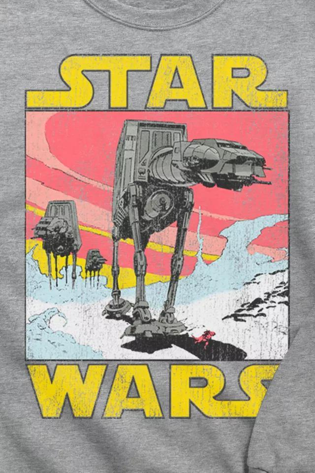 商品Urban Outfitters|Star Wars AT-AT Sunset Crew Neck Sweatshirt,价格¥183,第4张图片详细描述