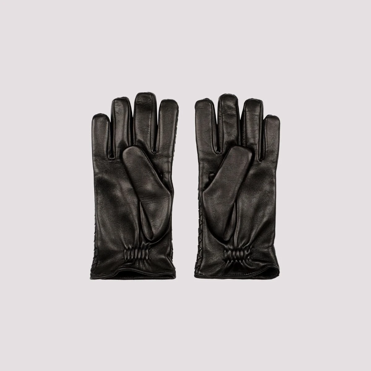商品【商品预售7天】 Bottega Veneta|Bottega Veneta 男士手套 687260VZQO1-8 黑色,价格¥3769,第3张图片详细描述