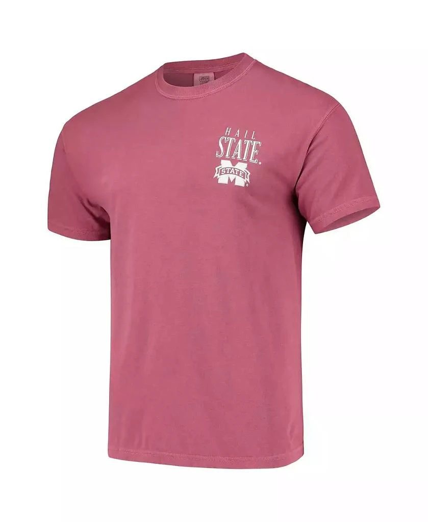 商品Image One|Men's Maroon Mississippi State Bulldogs Comfort Colors Welcome to the South T-shirt,价格¥237,第2张图片详细描述