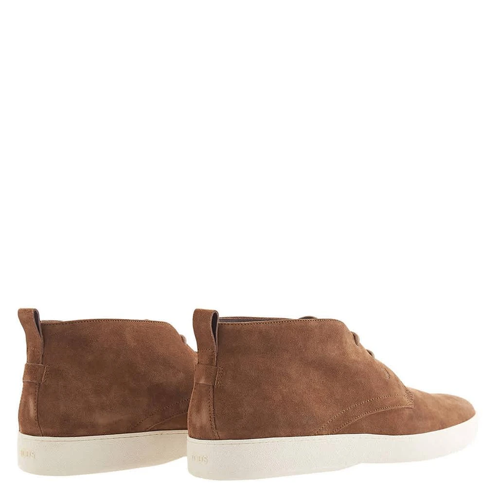 商品Tod's|Men's Brown Suede Uomo Gomma Ankle Boots,价格¥1482,第3张图片详细描述