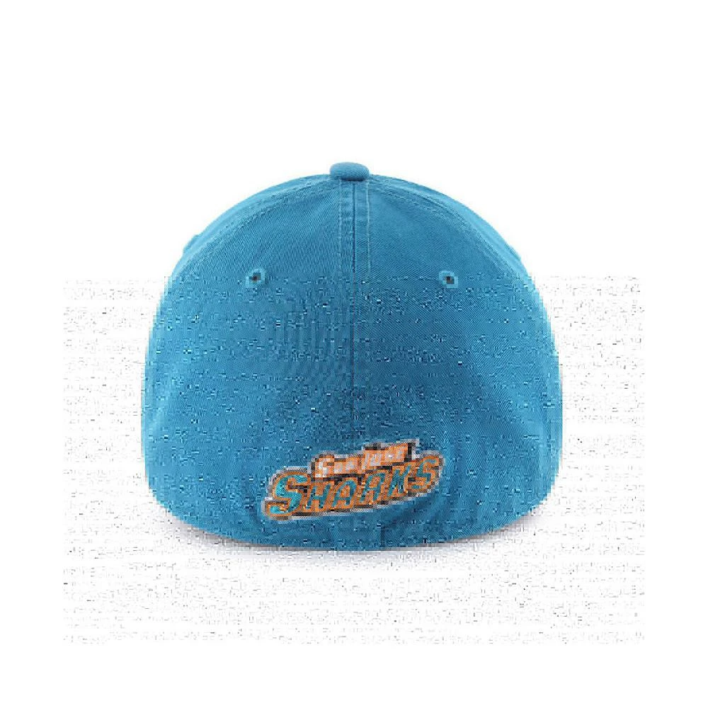商品47 Brand|Men's Teal San Jose Sharks Franchise Fitted Hat,价格¥218,第2张图片详细描述