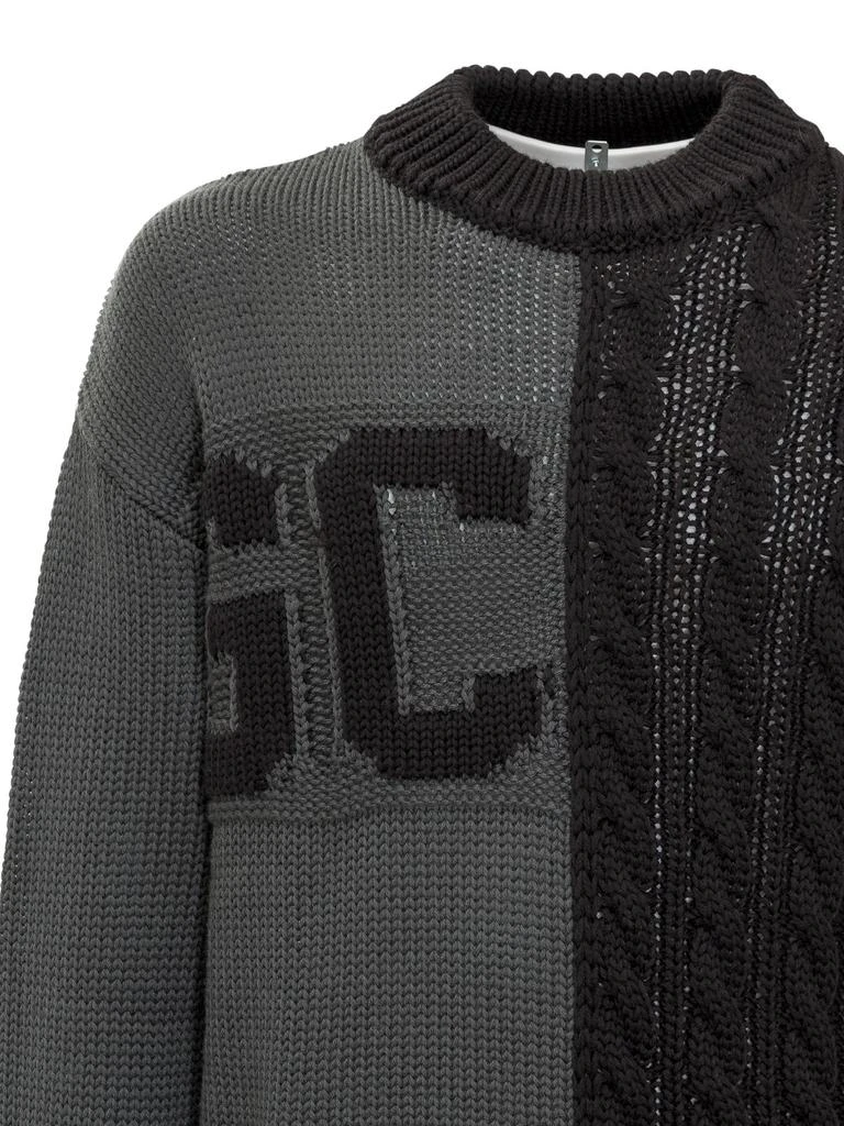 商品GCDS|GCDS Logo Intarsia Cable Knit Sweater,价格¥1665,第4张图片详细描述