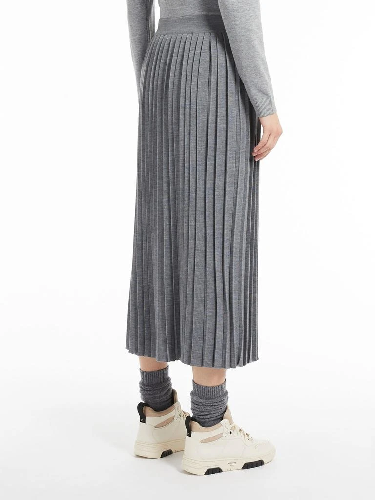 商品Weekend Max Mara|Weekend Max Mara Gonna Fiesta In Filato Di Lana Grigia 53060223600004,价格¥1773,第3张图片详细描述