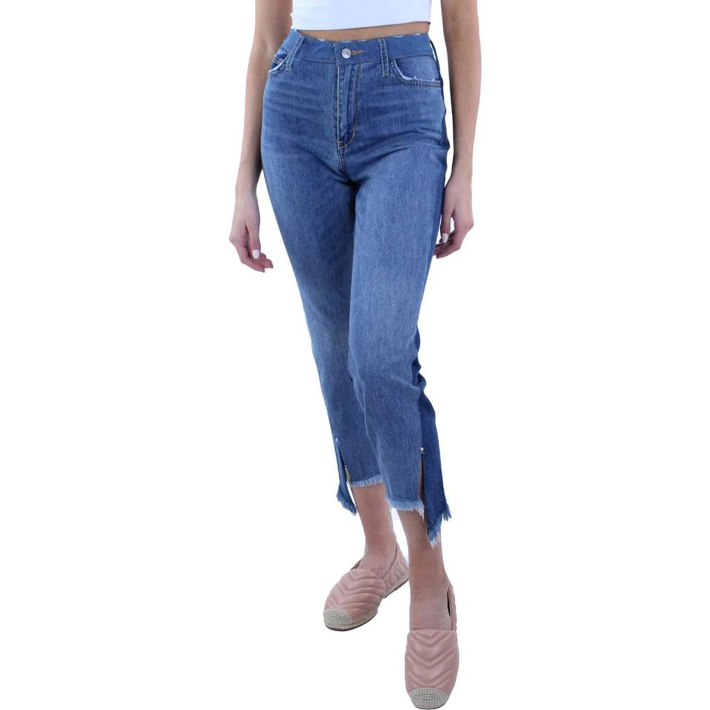 商品Sam Edelman|Sam Edelman Womens Mary Jane High Rise Ankle Straight Leg Jeans,价格¥75,第1张图片