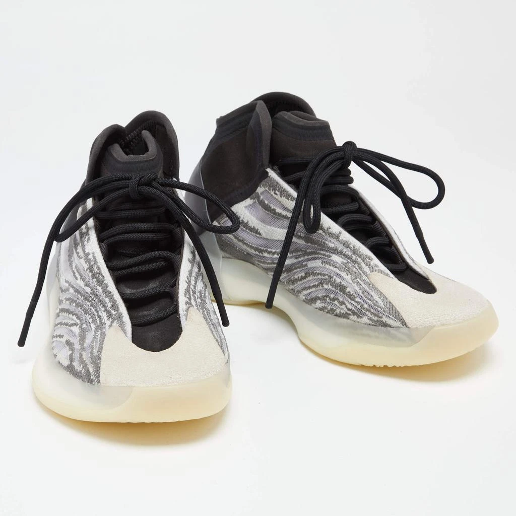 商品YEEZY|Yeezy x Adidas Grey/Black Mesh and Fabric QNTM Sneakers Size 42,价格¥2010,第4张图片详细描述