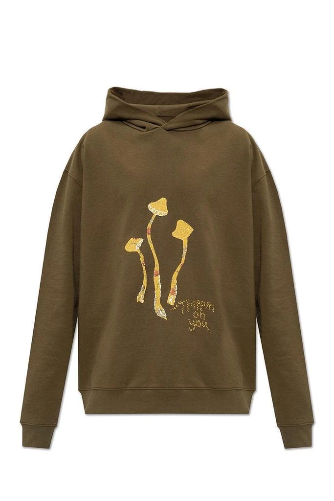 商品MAISON MARGIELA|Maison Margiela Mushroom Long-Sleeved Hooded Sweatshirt,价格¥5733,第1张图片