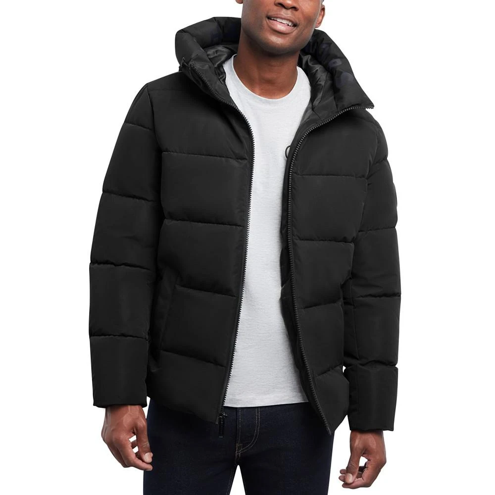 商品Michael Kors|Men's Quilted Hooded Puffer Jacket,价格¥675,第1张图片