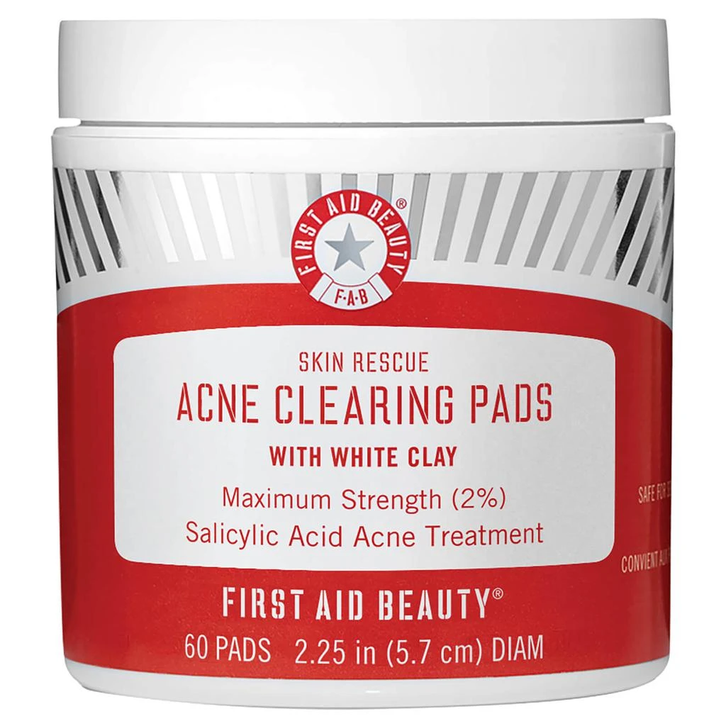 商品First Aid Beauty|红泥控油祛痘棉片 60片,价格¥242,第1张图片
