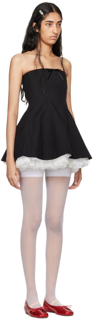 【関税込み】Shushu/Tong ブラック リボン ミニドレス ShuShu Tong Black Bow Corset Minidress | eBay