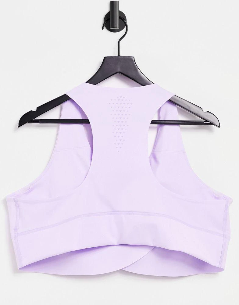 商品Puma|Puma Training Plus Forever Luxe Ellavate mid support sports bra in purple,价格¥166,第2张图片详细描述