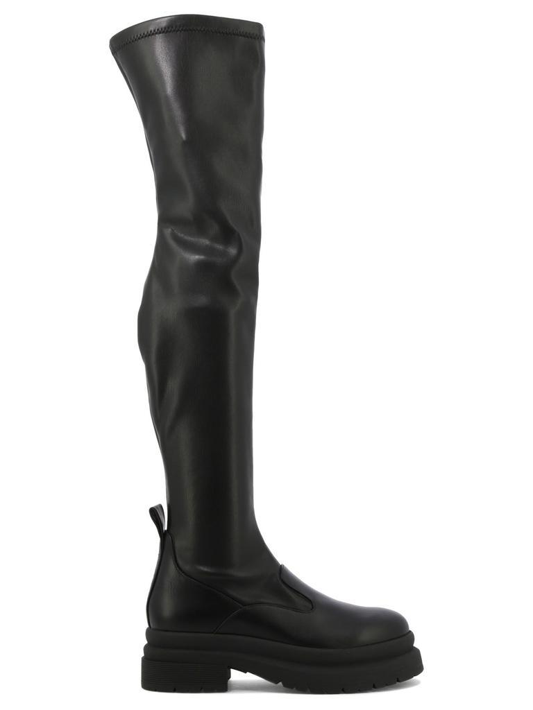 商品JW Anderson|J.W. Anderson Women's  Black Other Materials Ankle Boots,价格¥4096,第1张图片